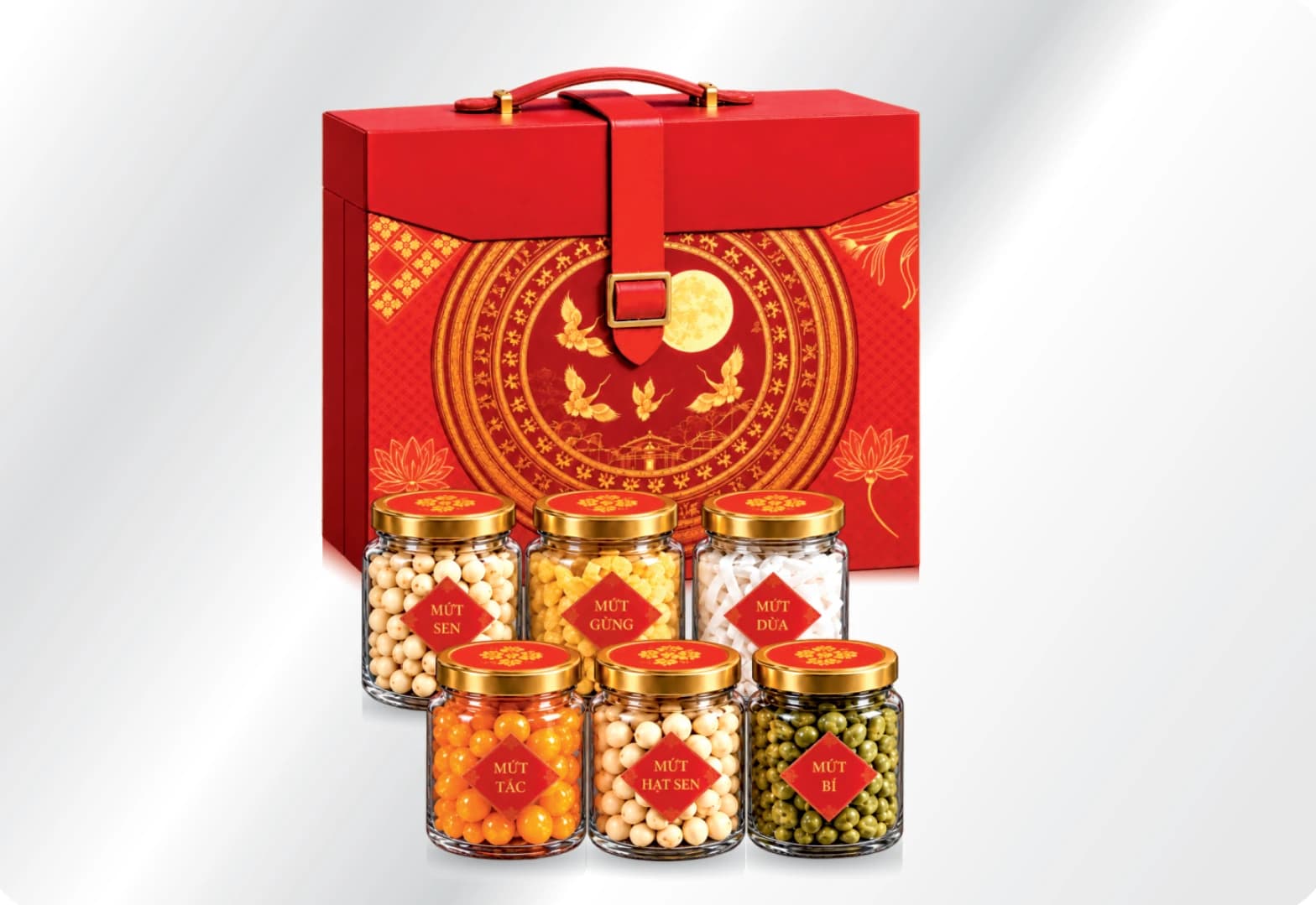 Bao bì Hạt Vũ Cát Tường — Set hộp quà